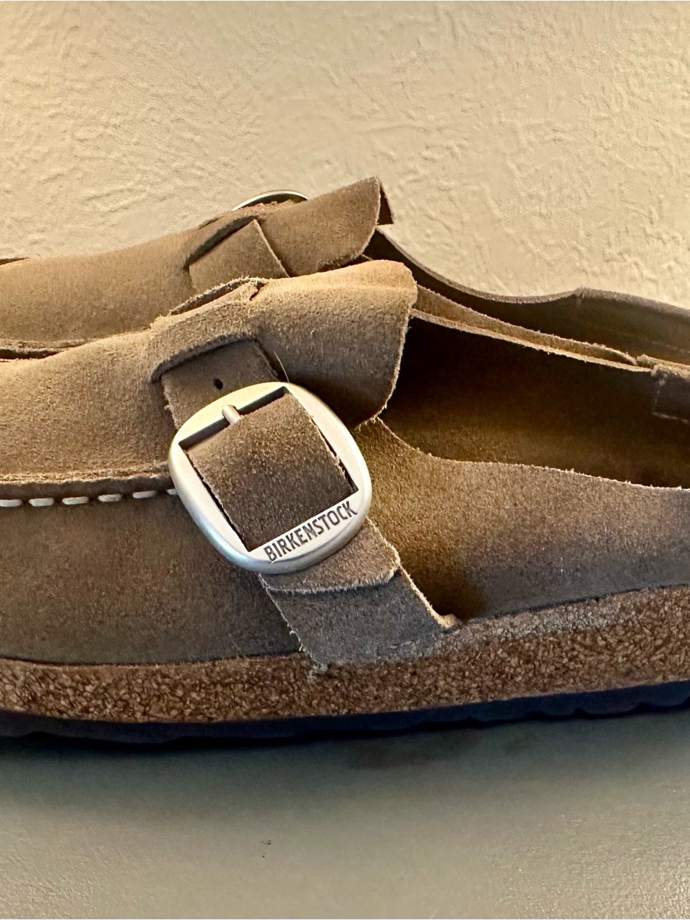 Birkenstock Buckley Clogs/Grey Taupe/41